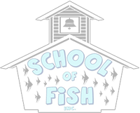 School of Fish Logo DIM